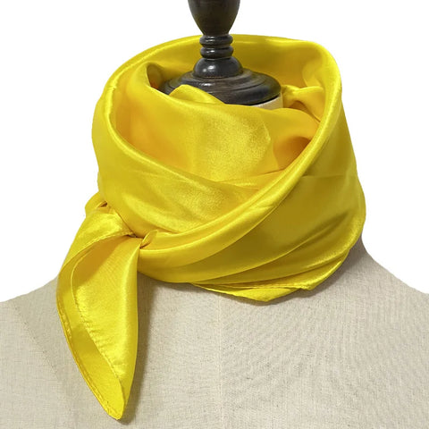 Elegant 90x90cm Silk Scarf for Stylish Women