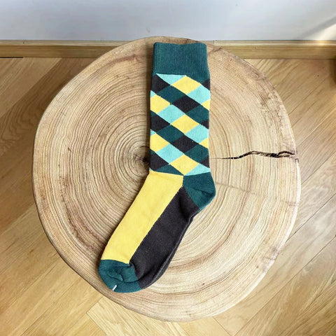 Kleurrijke katoenen sokken voor mannen en vrouwen 