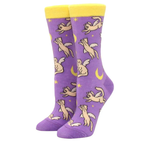 New Corgi Schnauzer Cartoon Happy Puppy Collection Socks for Men and Women
