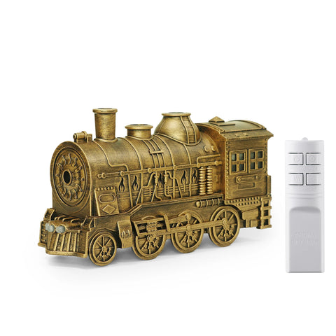 Mini Train Shape Aroma Essential Oil Diffuser with Light and Remote Control