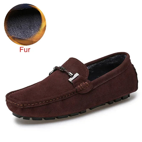 DEKABR Handgemaakte Heren Loafers Luxe Echt Lederen Casual Schoenen