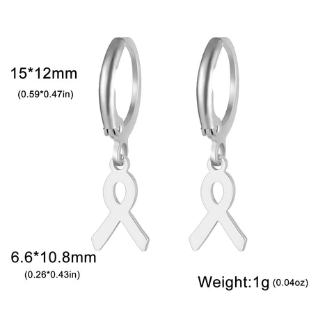 Skyrim Fashion Women Girls Stainless Steel Earrings - Heart Cross Flower Turtle Sun Pendant Hoop Earrings Jewelry Gift Wholesale