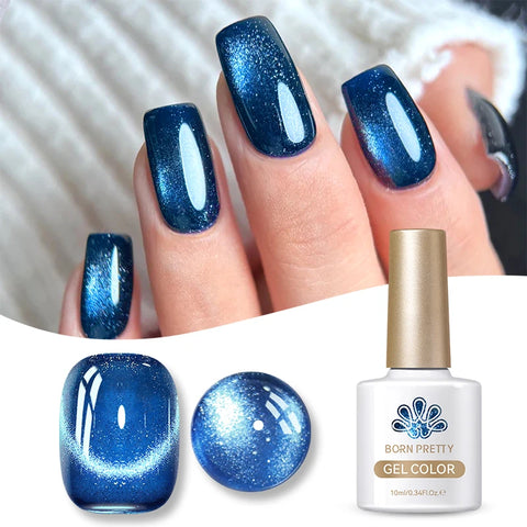 BORN PRETTY 10ml Mint Chocolate Cat Magnetic Gel Nail Polish