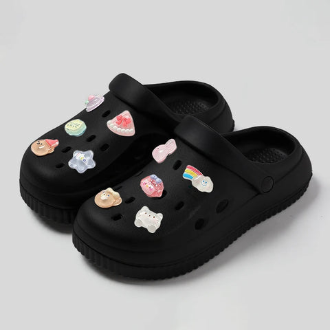 QYCKABY Minimalistische klompen sandalen voor mannen en vrouwen