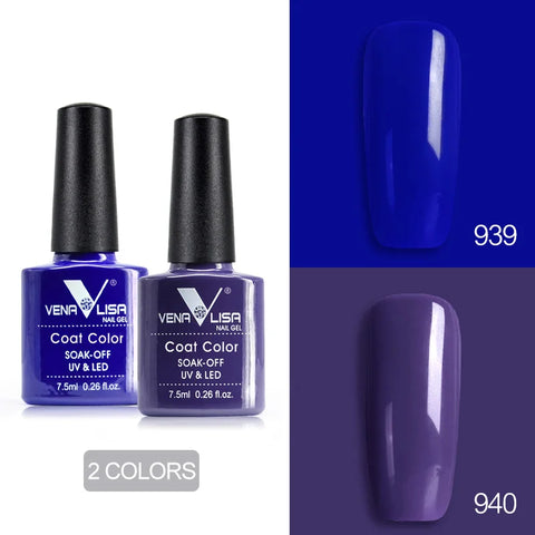 Venalisa Nude Color Gel Base &amp; Nowipe Top Coat Set 