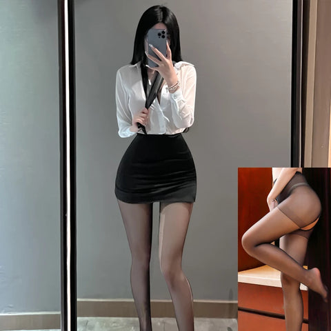 Sexy Cosplay Secretary Costume