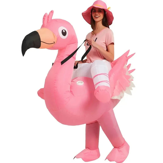 Flamingo Inflatable Costume for Parties