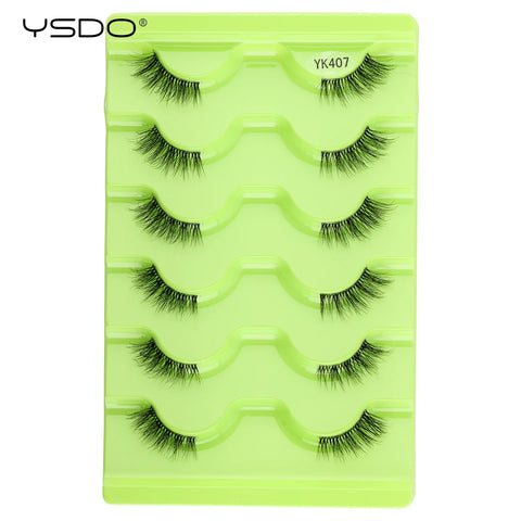 YSDO Cat Eye Lashes - 3D Mink Reusable Eyelashes