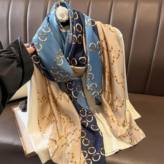 Luxury Silk Scarf Wrap for Women