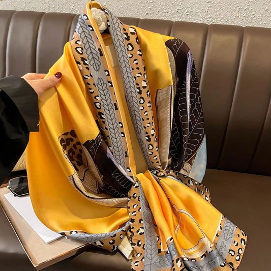 Luxury Silk Scarf Wrap for Women