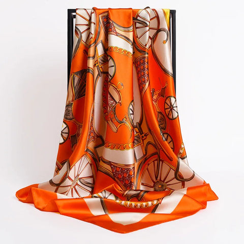 2024 Luxury Silk Shawl Square Scarf