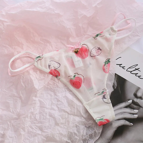 Cute G-String Thongs for Girls Aged 12-16 | Soft Silk Bikini Panties