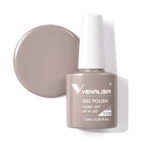 Venalisa HEMA GRATIS Nagelgellak Glitter - French Nail Jelly Pink Nude Collectie