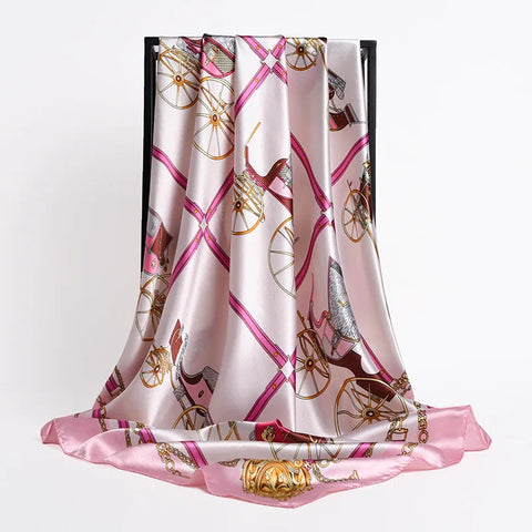 2024 Luxury Silk Shawl Square Scarf