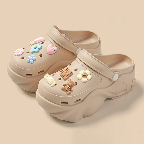 Dikke sandalen voor dames - Luxe outdoorklompen