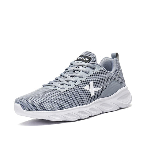 Xtep Men's Running Shoes – Breathable Mesh & Shock Absorption Sports Sneakers