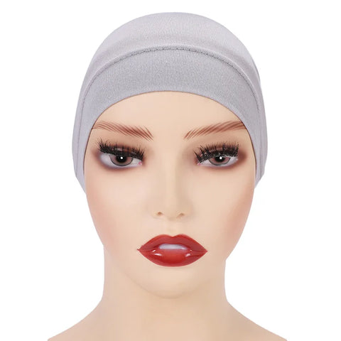 Soft Cotton Under Scarf Cap for Women - Ready-to-Wear Hijab Bonnet