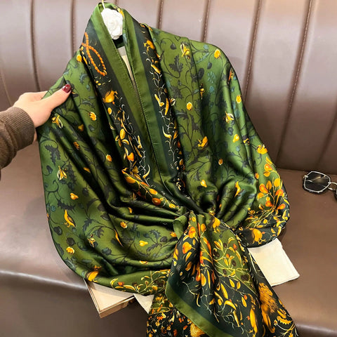 Luxury Silk Scarf Wrap for Women