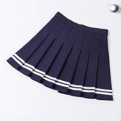 Geplooide tennisrok voor dames - Koreaanse stijl atletische golf- en workoutminirok