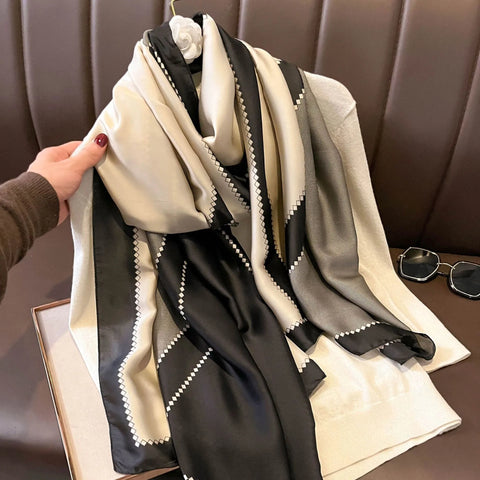 Luxury Silk Scarf Wrap for Women