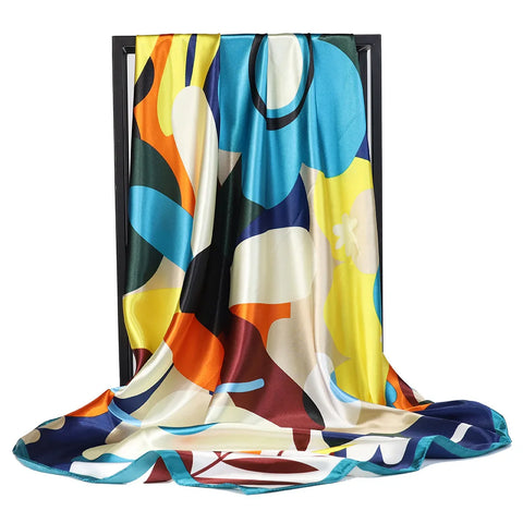 2024 Luxury Silk Shawl Square Scarf