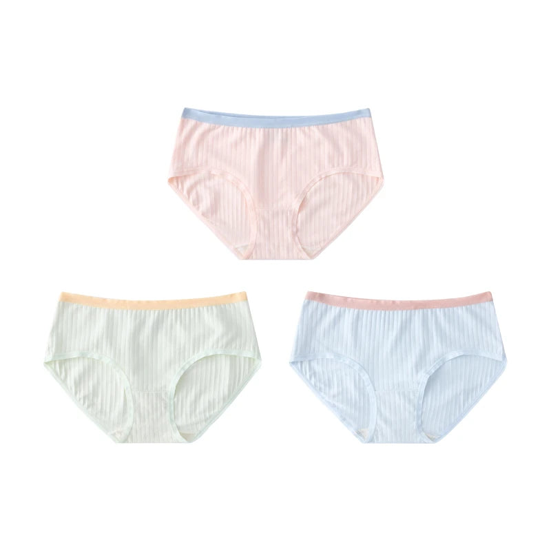SUJIIN Women's Cotton Underwear - 3 Pack
