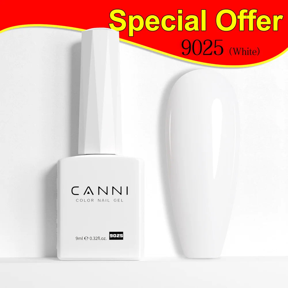 Nieuwe aankomst CANNI CC2 HEMA GRATIS Color Nail Gel Polish 9ml 