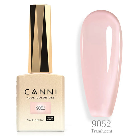 CANNI 9ml HEMA GRATIS Transparante Kleur Nagelgel - CC3 Melkwit Nude