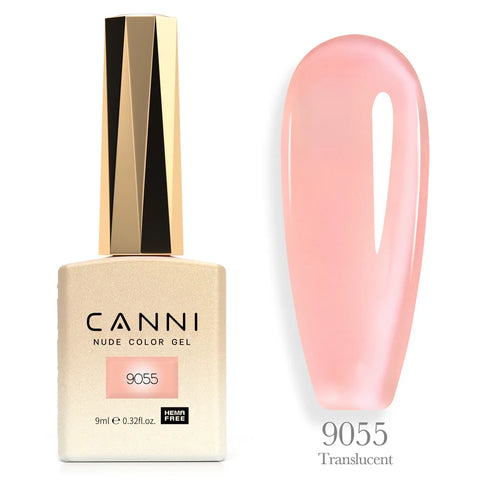 CANNI 9ml HEMA GRATIS Transparante Kleur Nagelgel - CC3 Melkwit Nude