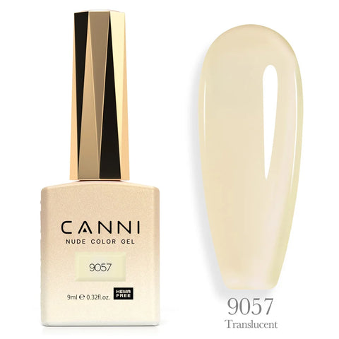 CANNI 9ml HEMA GRATIS Transparante Kleur Nagelgel - CC3 Melkwit Nude