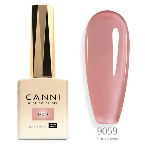 CANNI 9ml HEMA GRATIS Transparante Kleur Nagelgel - CC3 Melkwit Nude