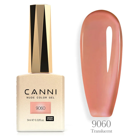 CANNI 9ml HEMA GRATIS Transparante Kleur Nagelgel - CC3 Melkwit Nude