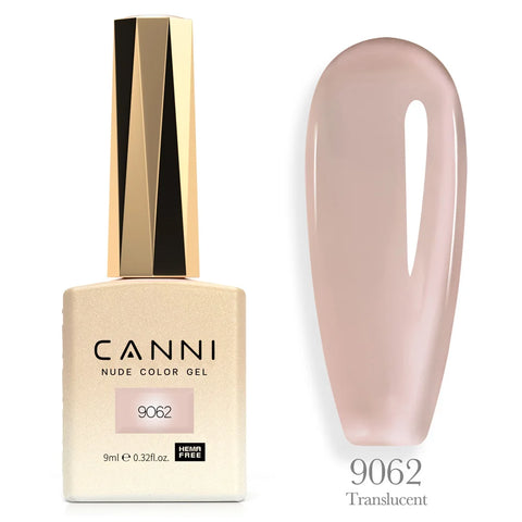 CANNI 9ml HEMA GRATIS Transparante Kleur Nagelgel - CC3 Melkwit Nude