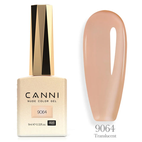 CANNI 9ml HEMA GRATIS Transparante Kleur Nagelgel - CC3 Melkwit Nude