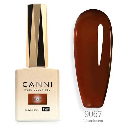 CANNI 9ml HEMA GRATIS Transparante Kleur Nagelgel - CC3 Melkwit Nude