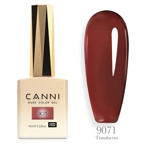 CANNI 9ml HEMA GRATIS Transparante Kleur Nagelgel - CC3 Melkwit Nude