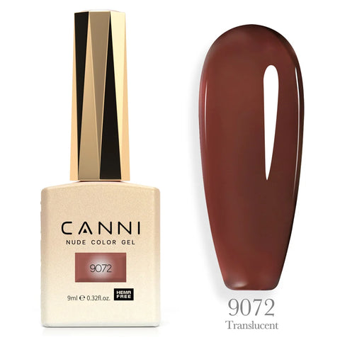 CANNI 9ml HEMA GRATIS Transparante Kleur Nagelgel - CC3 Melkwit Nude