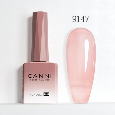 CANNI 9ml Nagelgellak - HEMA GRATIS, Transparant Nude Roze