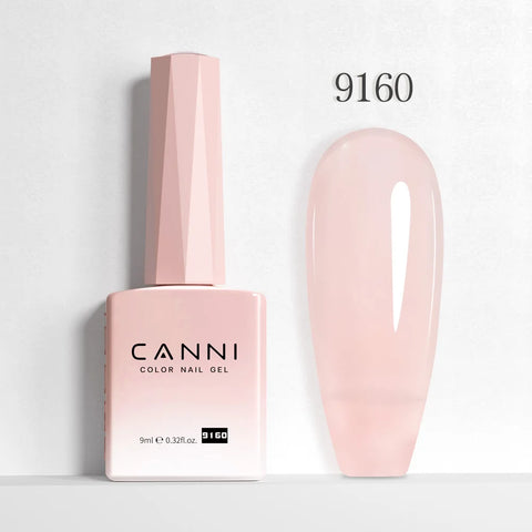 CANNI 9ml Nagelgellak - HEMA GRATIS, Transparant Nude Roze