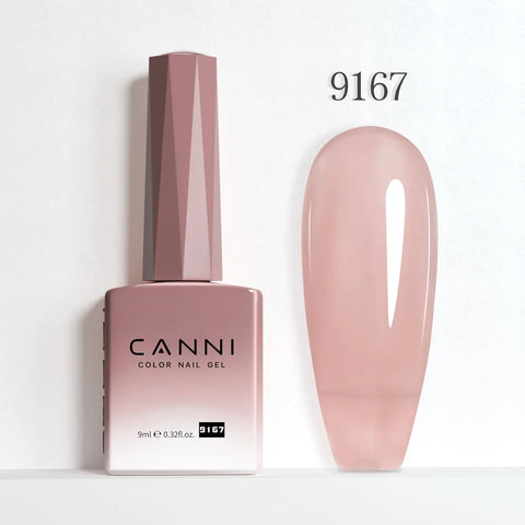 CANNI 9ml Nagelgellak - HEMA GRATIS, Transparant Nude Roze