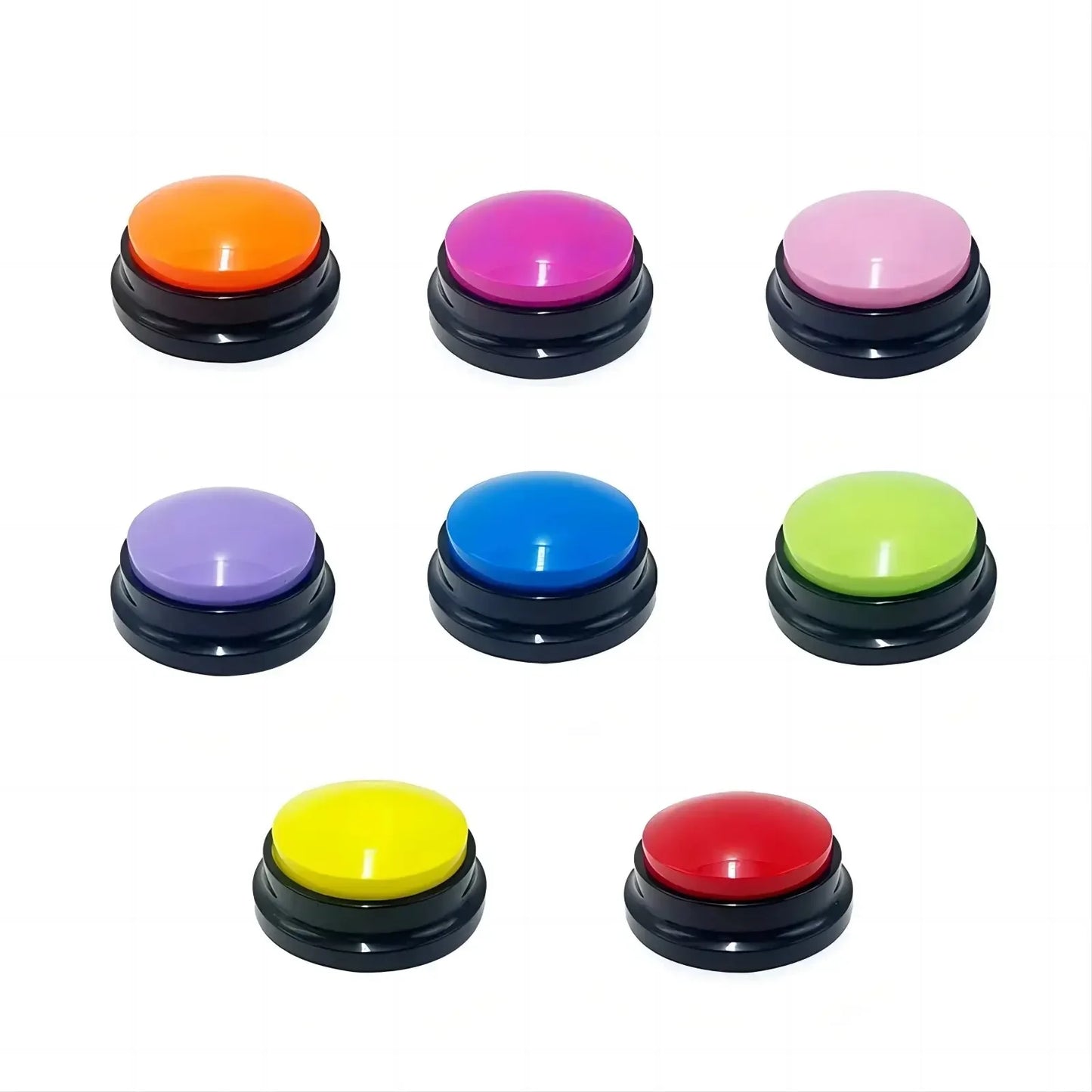 Dog Communication Buttons - Voice Recording Buzzer for Pet Training