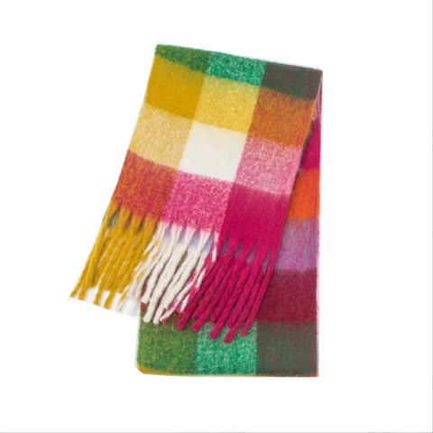 2025 Winter Thick Warm Cashmere Scarf for Women