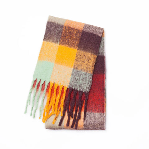 2025 Winter Thick Warm Cashmere Scarf for Women