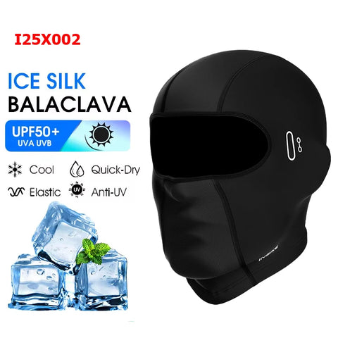 INBIKE Zomerfiets-koelmasker - UV-blokkerend racefietsmasker met Ice Silk-technologie