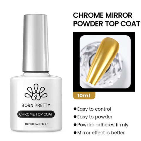 BORN PRETTY 10ml Clear Blooms Gel Polish for Marble Nail Art