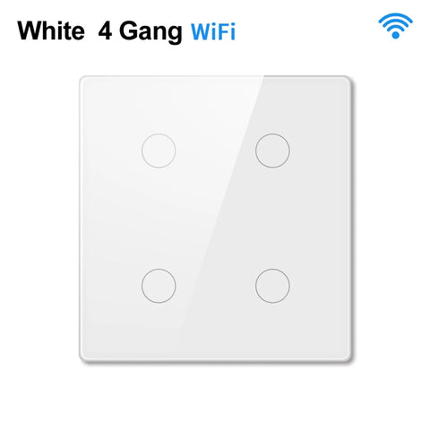 AVATTO Tuya WiFi 4x4 Wand Smart Switch - Brazilië Standaard