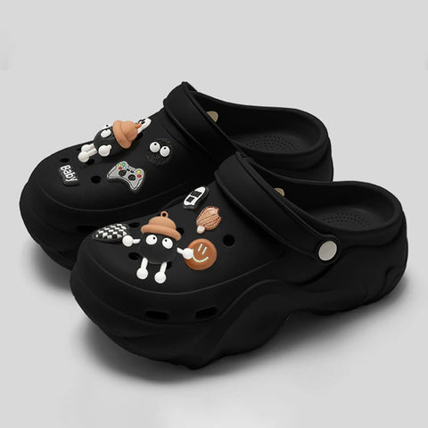 Dikke sandalen voor dames - Luxe outdoorklompen