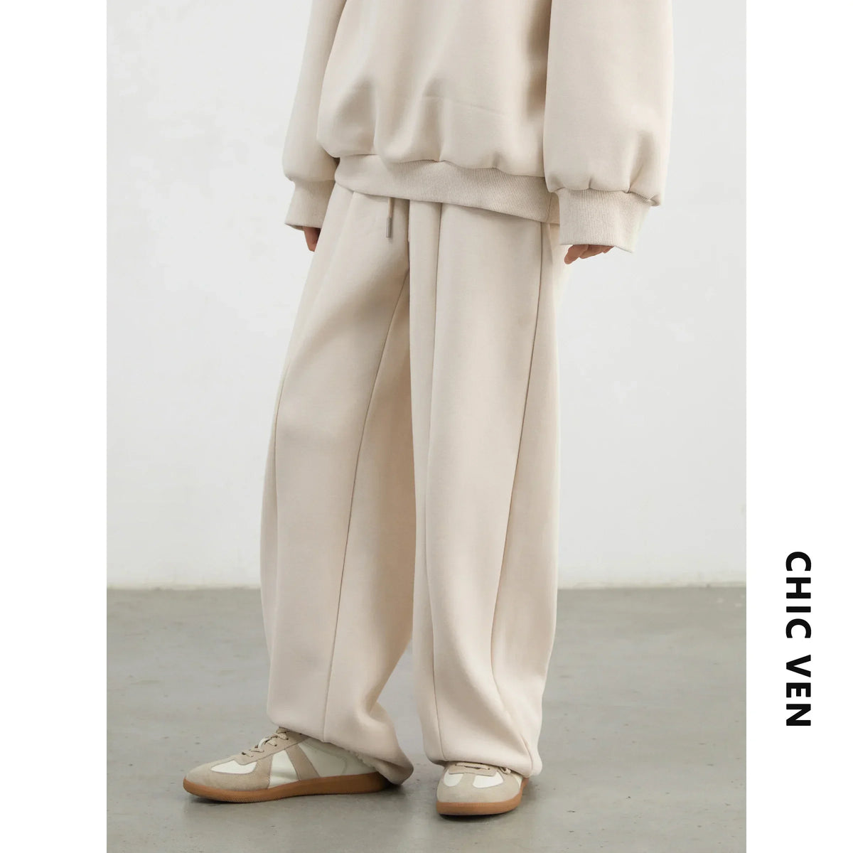 CHIC VEN Dames Sweatshirts Set - Herfst Winter 2024