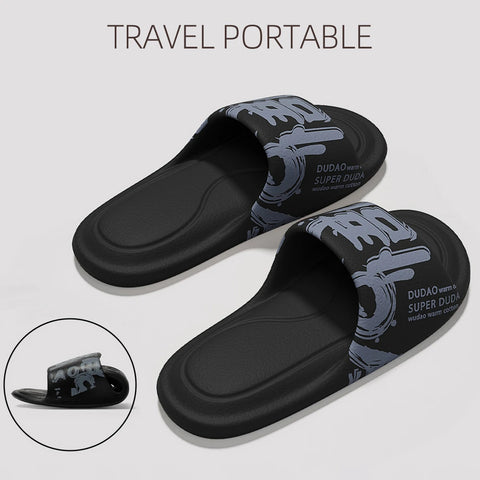 Cartoon opvouwbare pantoffels voor dames en meisjes 