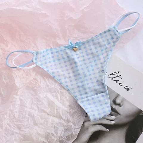 Cute G-String Thongs for Girls Aged 12-16 | Soft Silk Bikini Panties